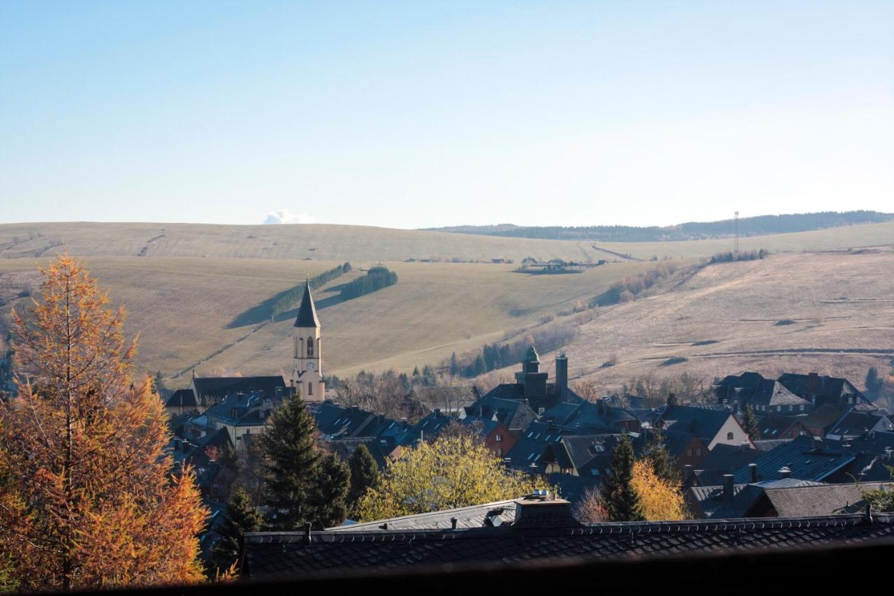 Haus Am Berg - Pension Direkt Am Skihang Oberwiesenthal Zewnętrze zdjęcie